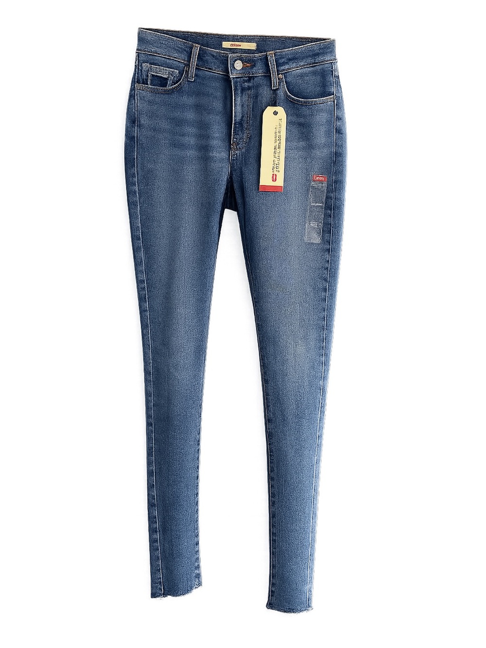 Levi's 711 Skinny Vintage Soft Raw Hem Jeans NWT 30x32 New Raw Hem